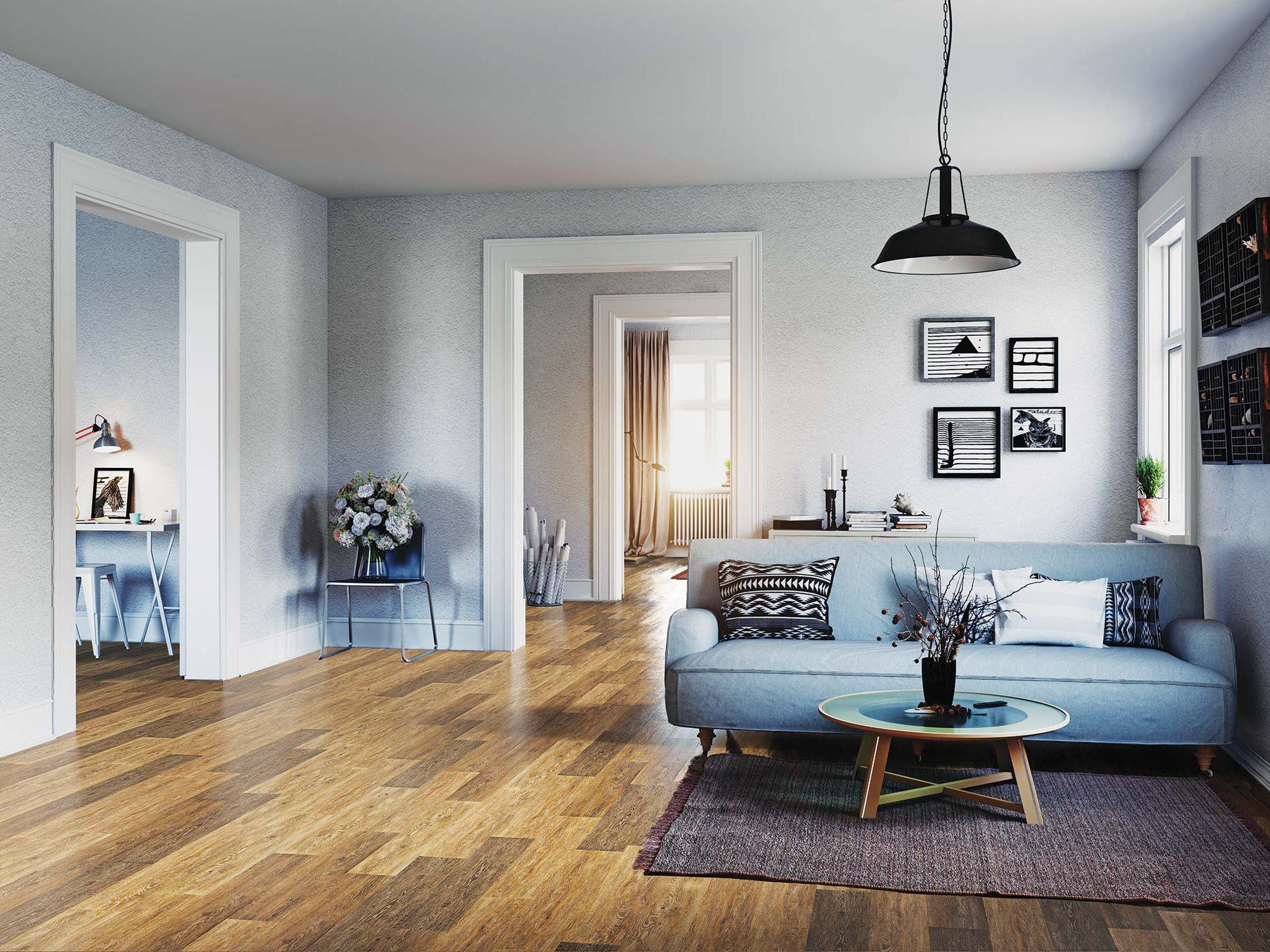Luxury product brochure and website for Ambiance Vinyl Flooring