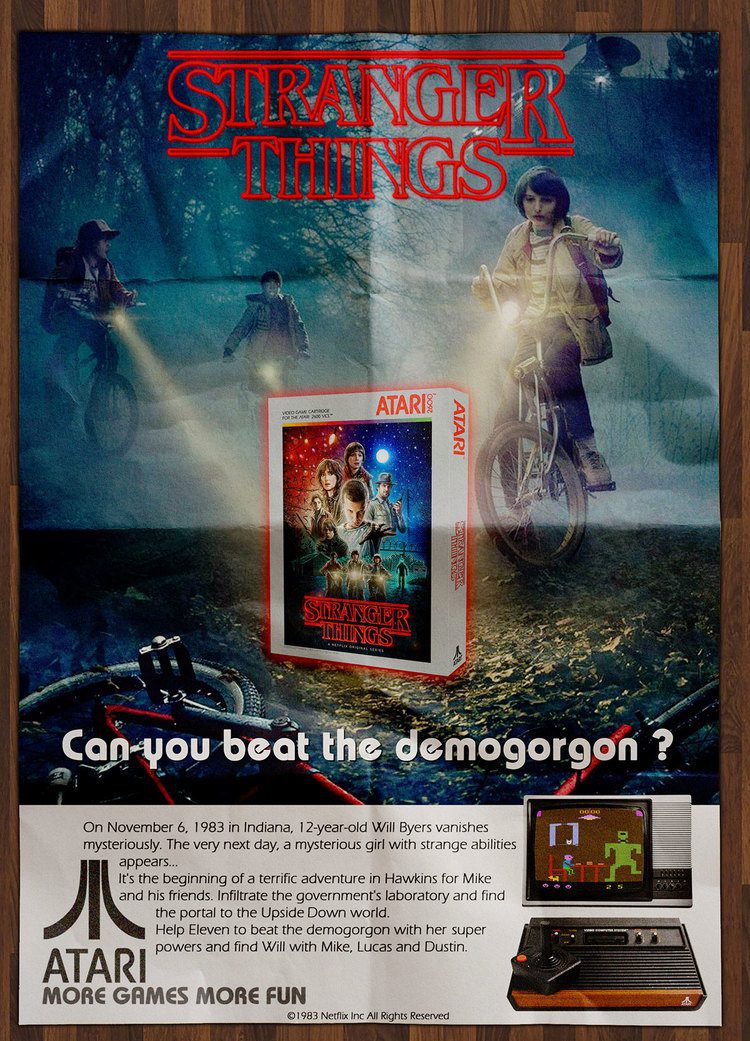 Stranger Things Poster Google Pixel 6