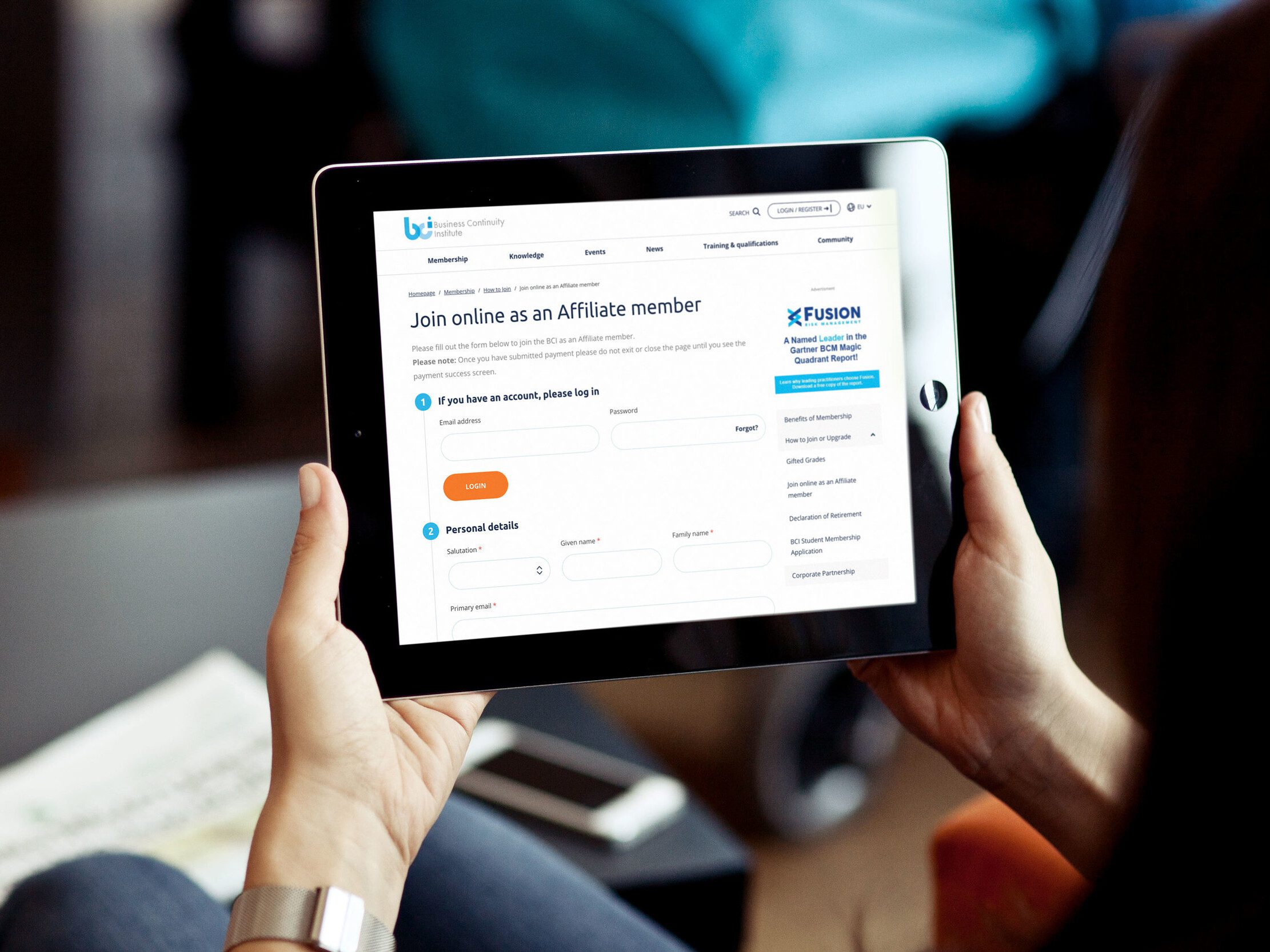 Customer Contact Strategy for the Business Continuity Institute
