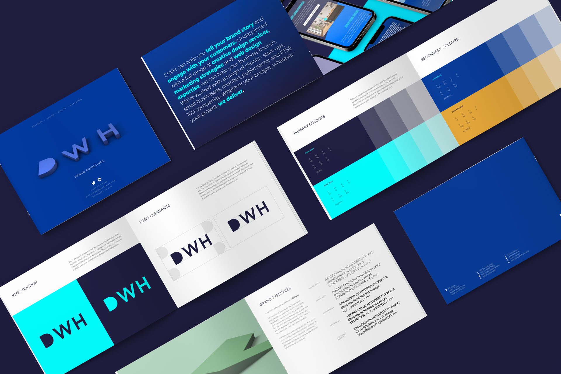 Rebranding a brand agency: Creating DWH’s new identity