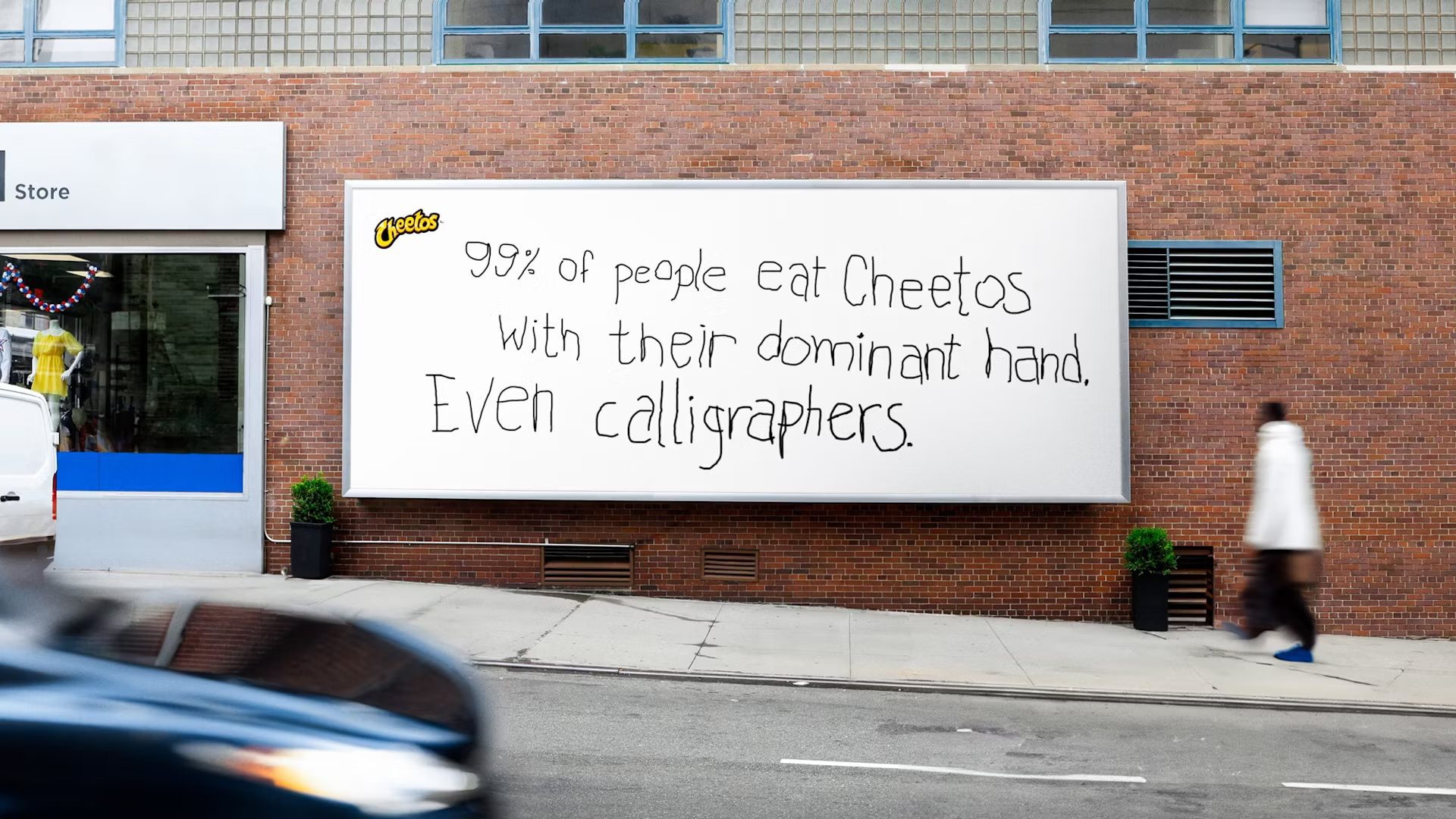 Cheetos OOH Caligraphers