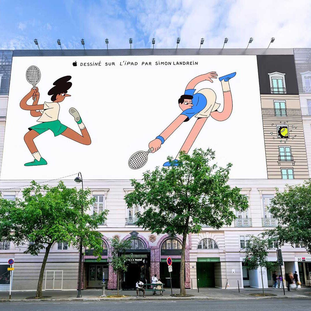 For Apple, Simon Landrein depicts a summer of sports