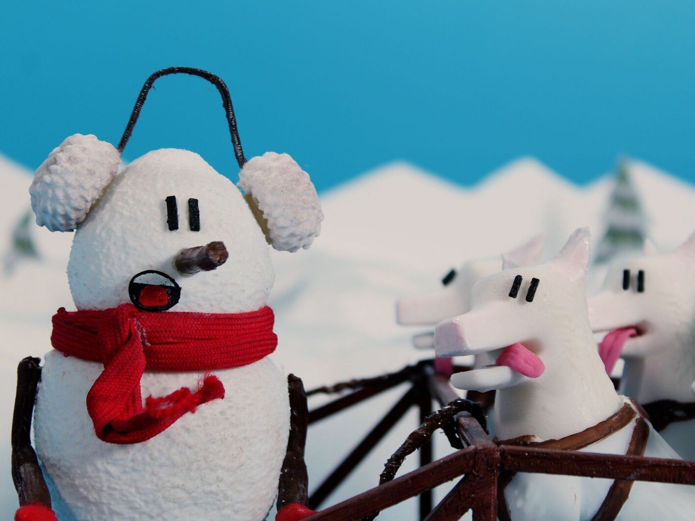 Homemade stop-motion by the family A Christmas movie is released on streaming services worldwide