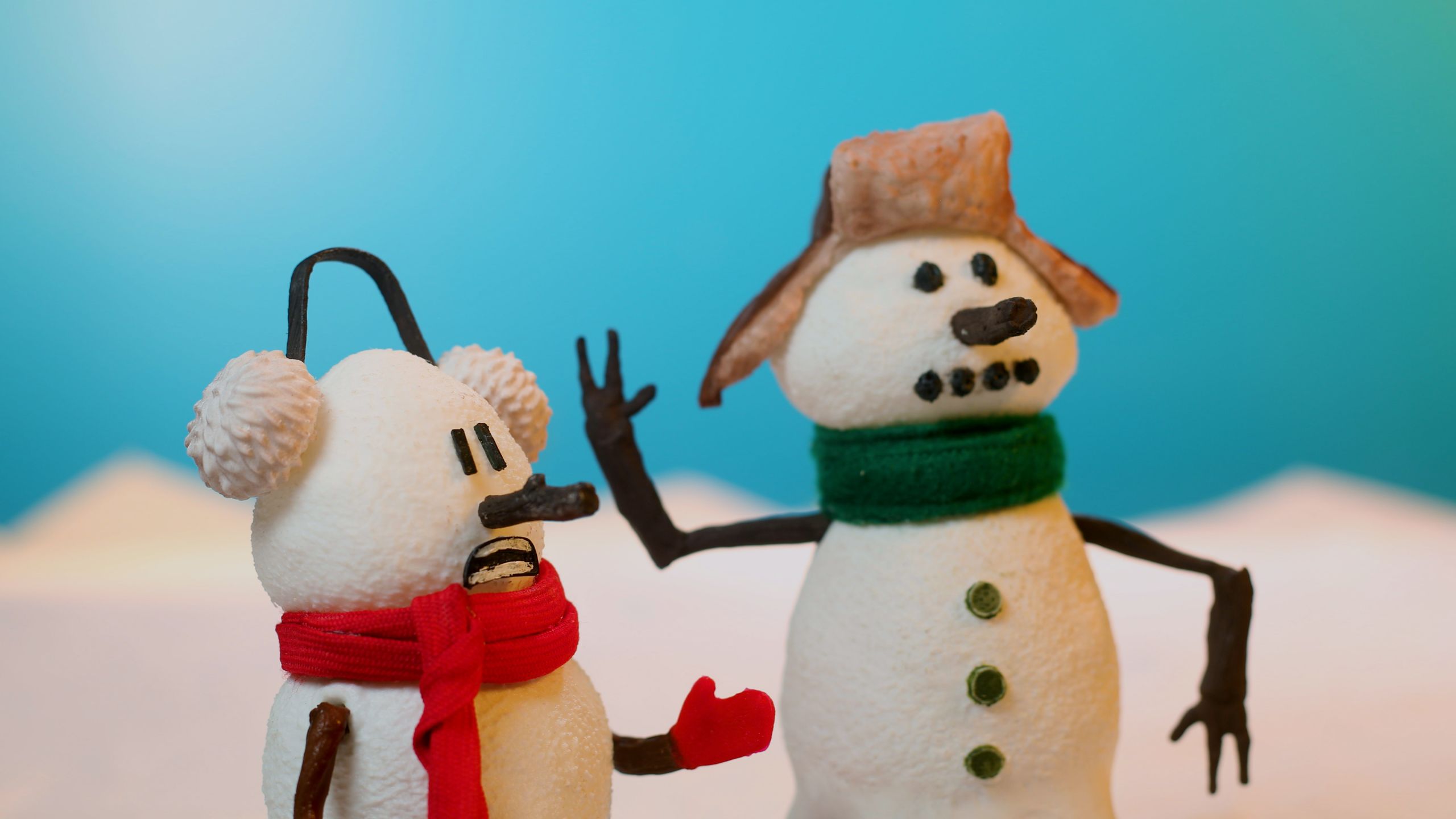 Homemade stop-motion by the family A Christmas movie is released on streaming services worldwide
