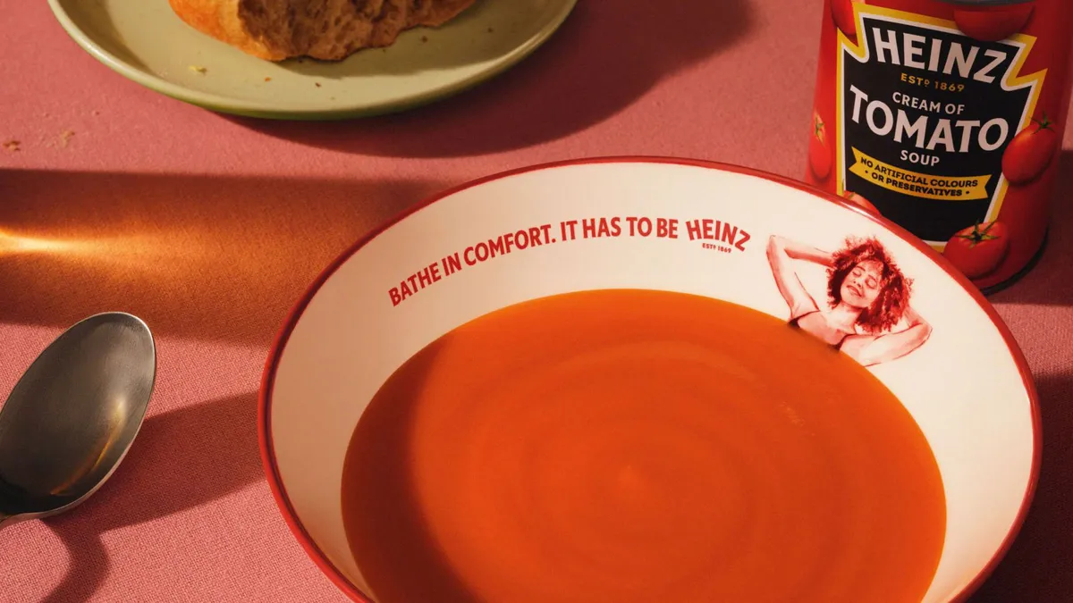 Heinz's souper new tomato soup campaign
